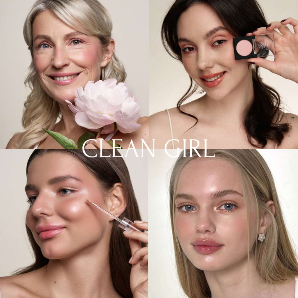 Обзор тренда: clean girl makeup минеральной косметикой