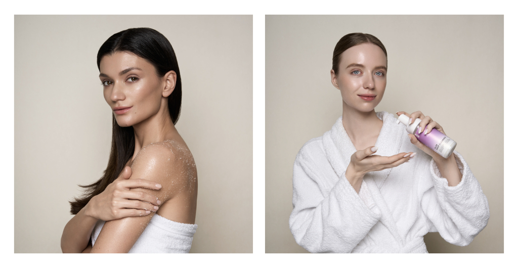 скраб и пенка