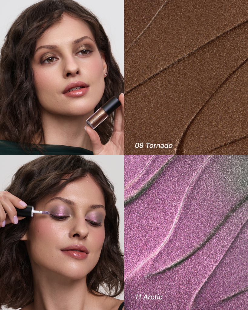 НОВИНКА: жидкие тени в 8 оттенках